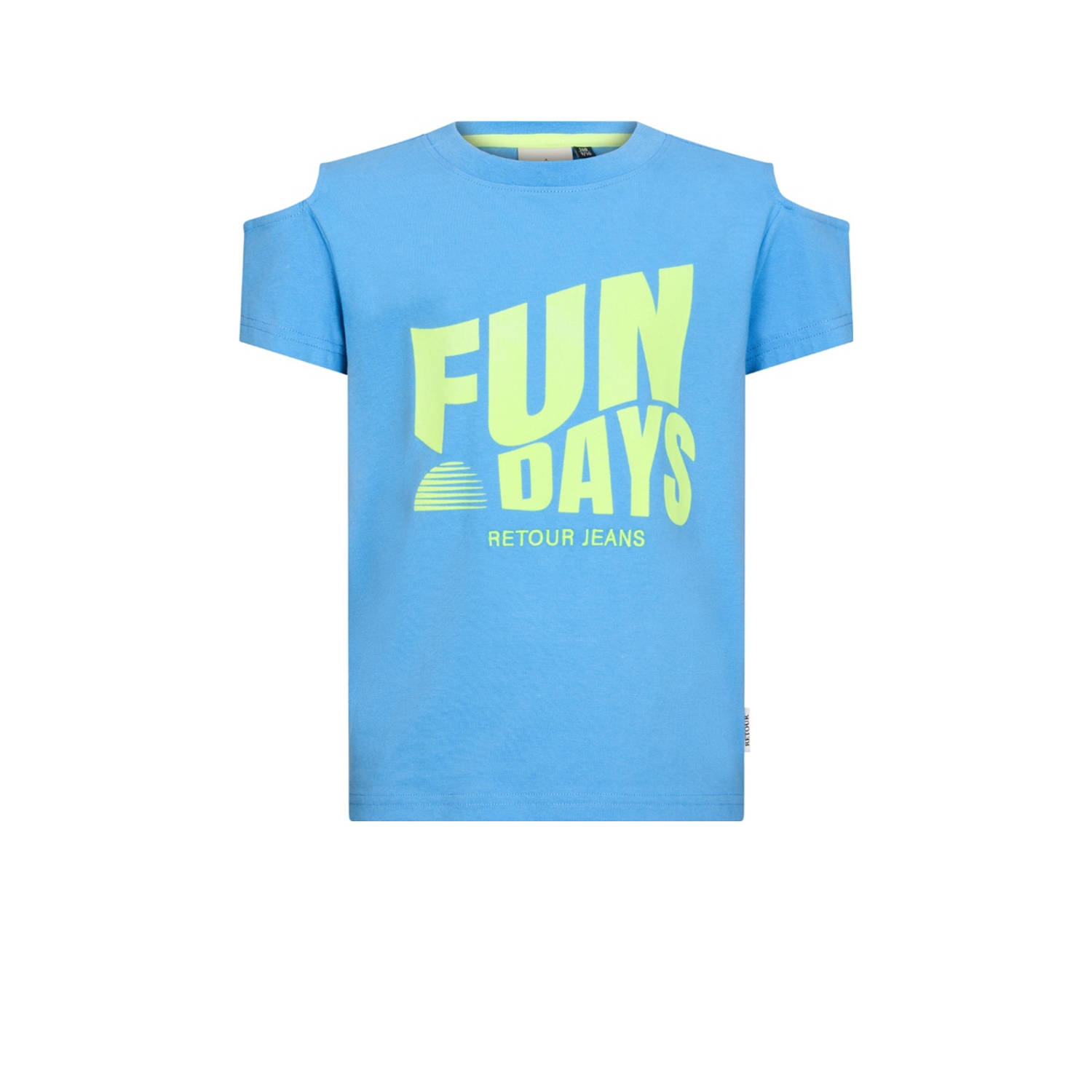 Retour Jeans T-shirt blauw