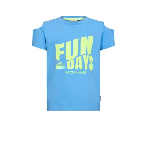 Retour Jeans T-shirt blauw afbeelding