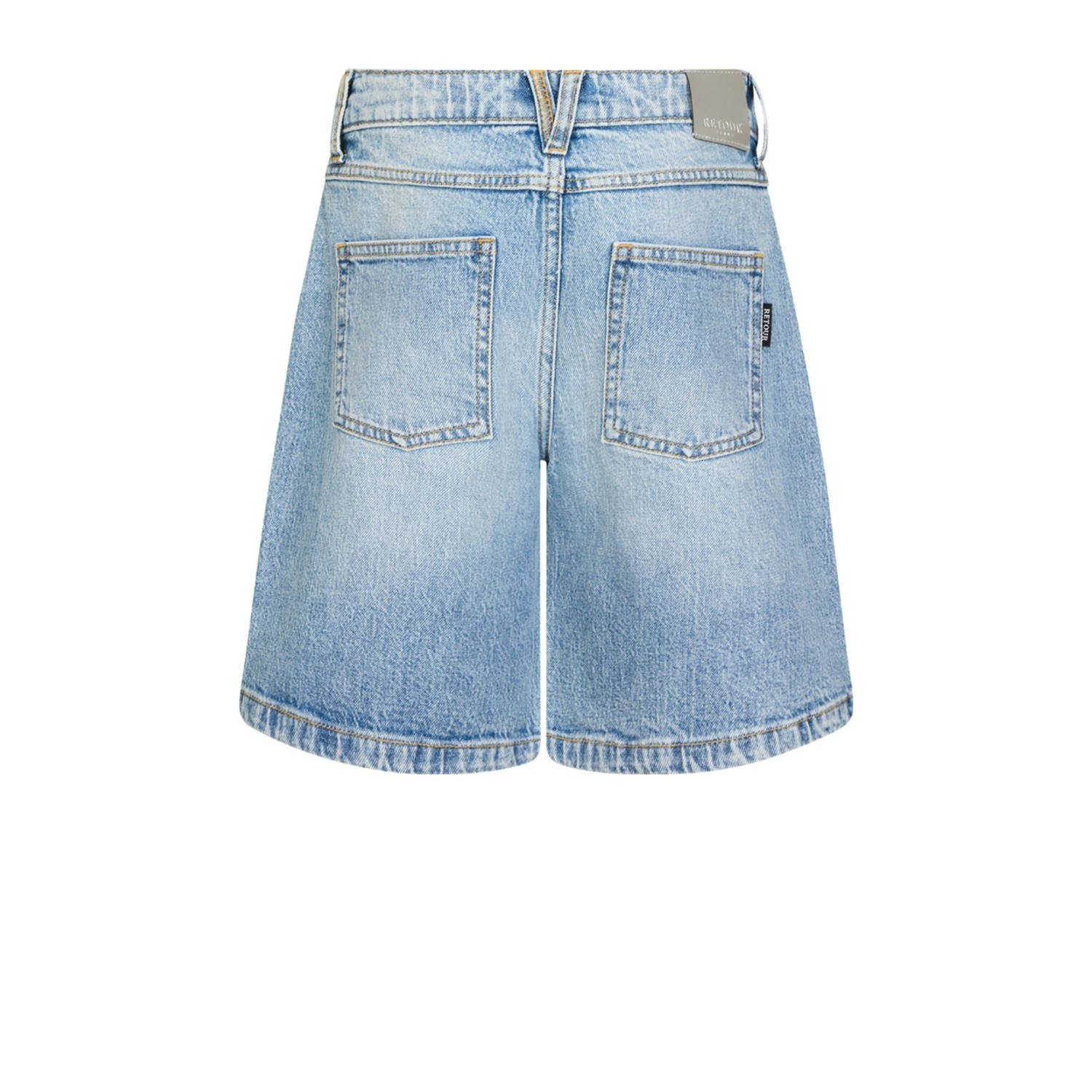 Retour Jeans denim loose short medium blue denim
