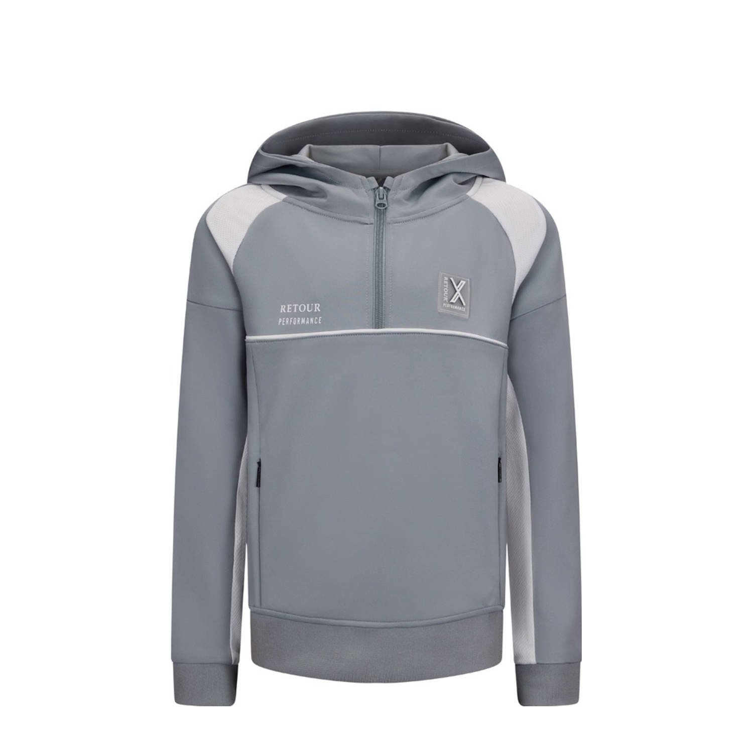 Retour Jeans Retour Performance hoodie grijs