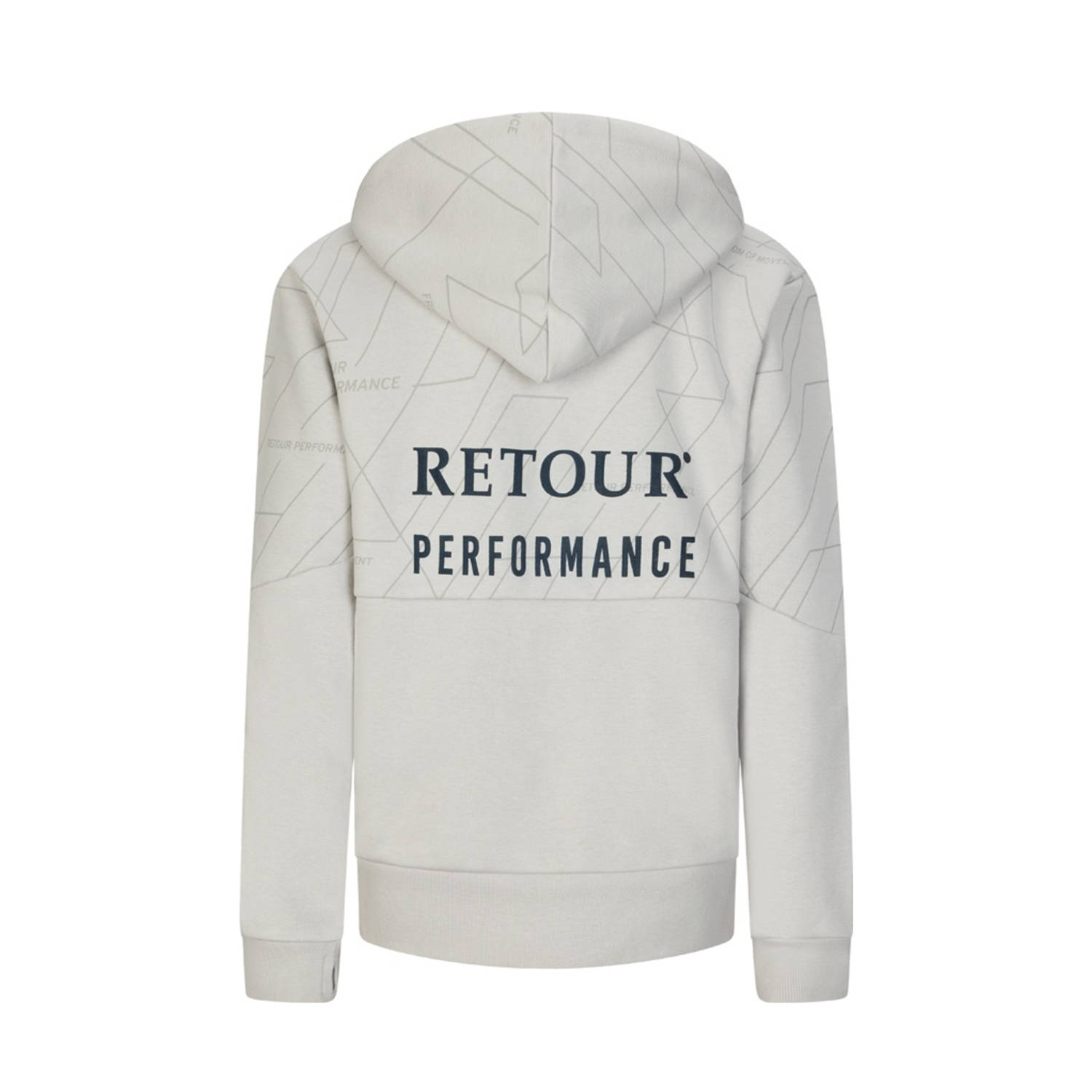 Retour Jeans Retour Performance hoodie grijs