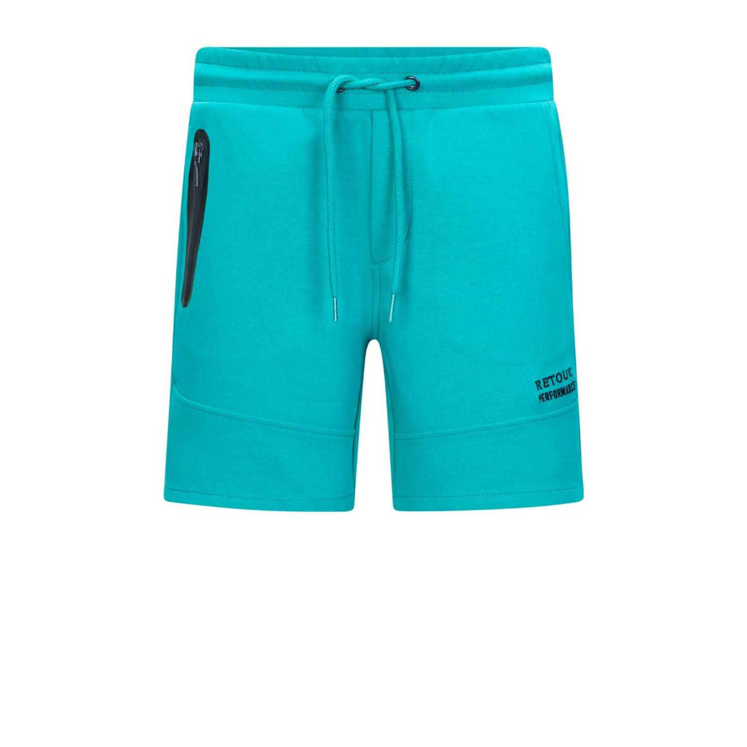 Retour Jeans Retour Performance regular sweatshort turquoise