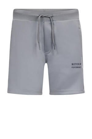 regular sweatshort grijs