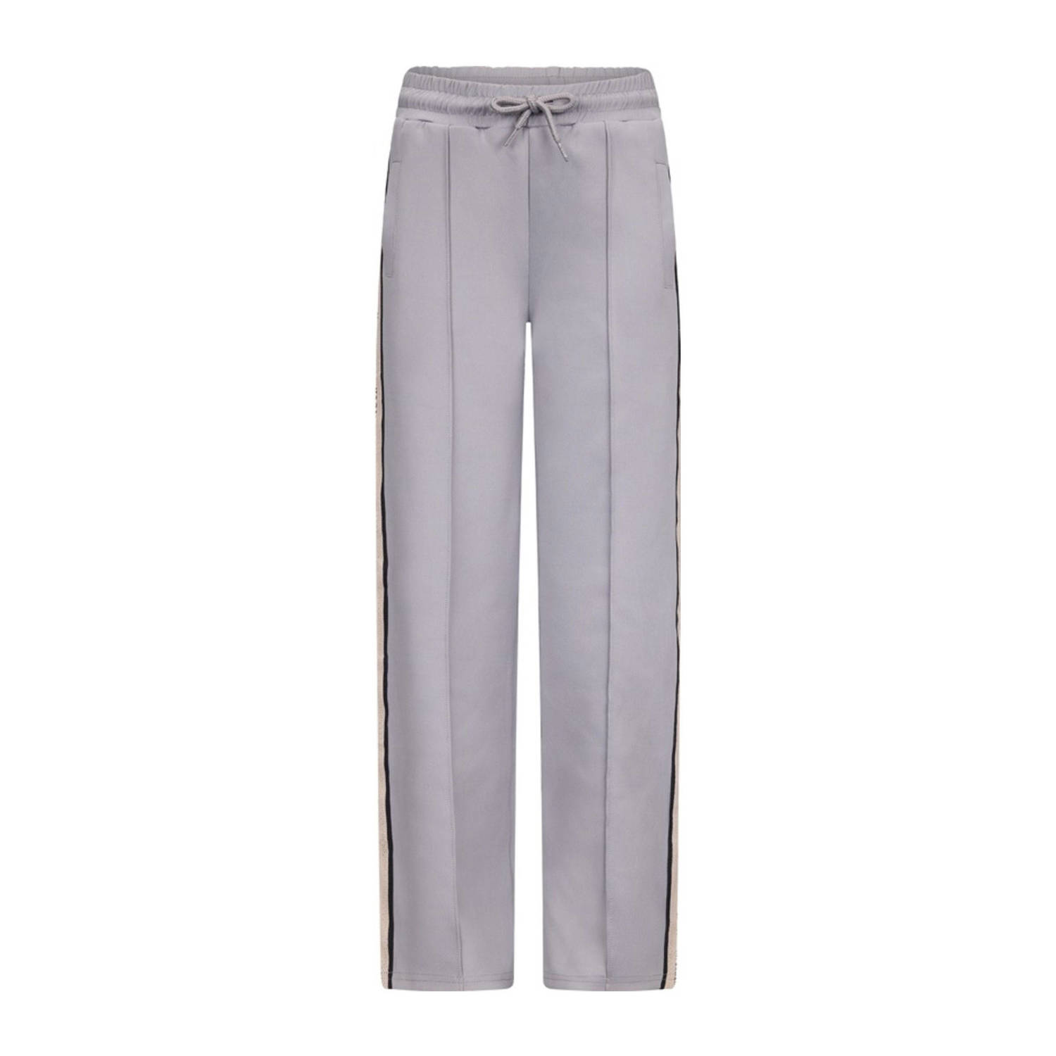Retour Jeans Retour Performance wide leg sweatpant grijs