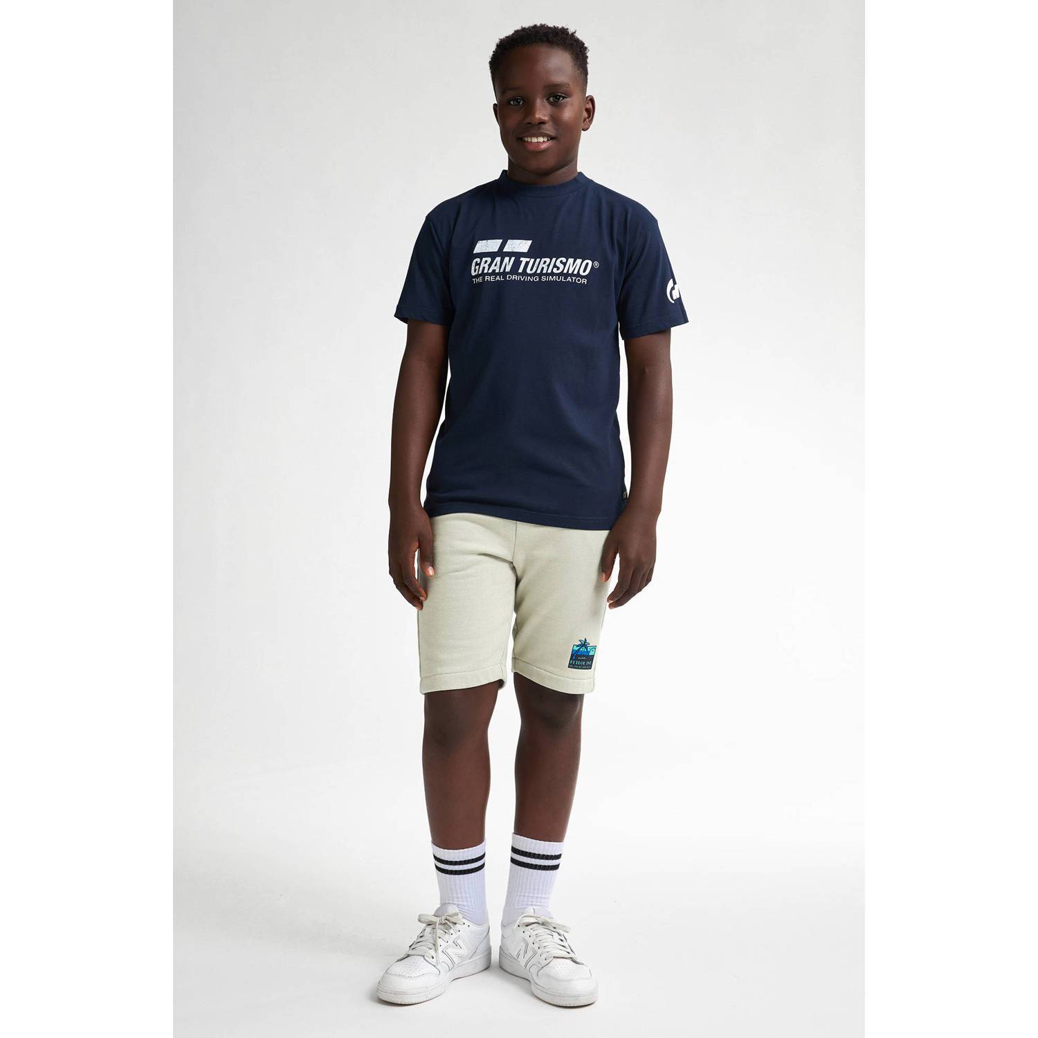 Petrol Industries sweatshort lichtgroen
