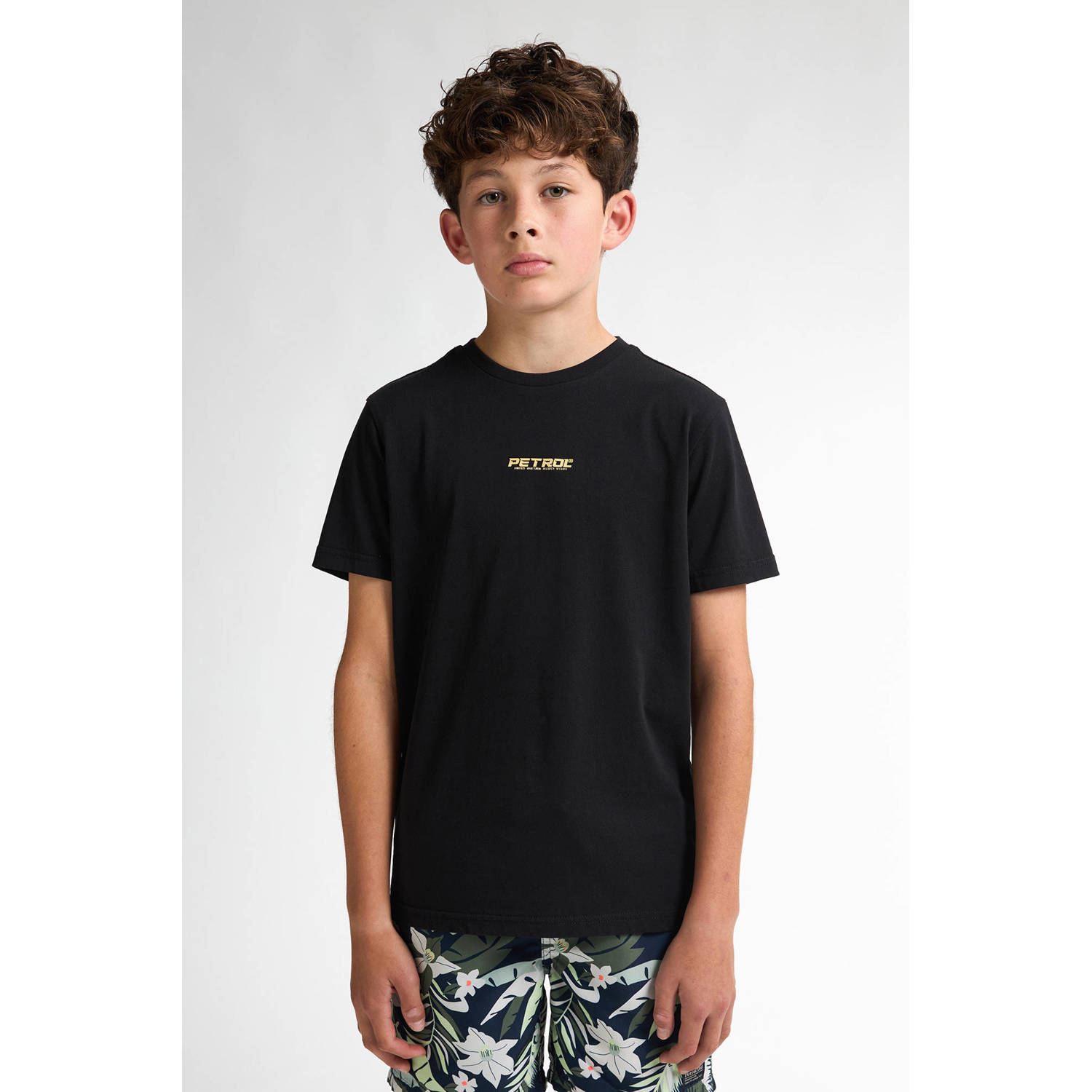 Petrol Industries T-shirt zwart