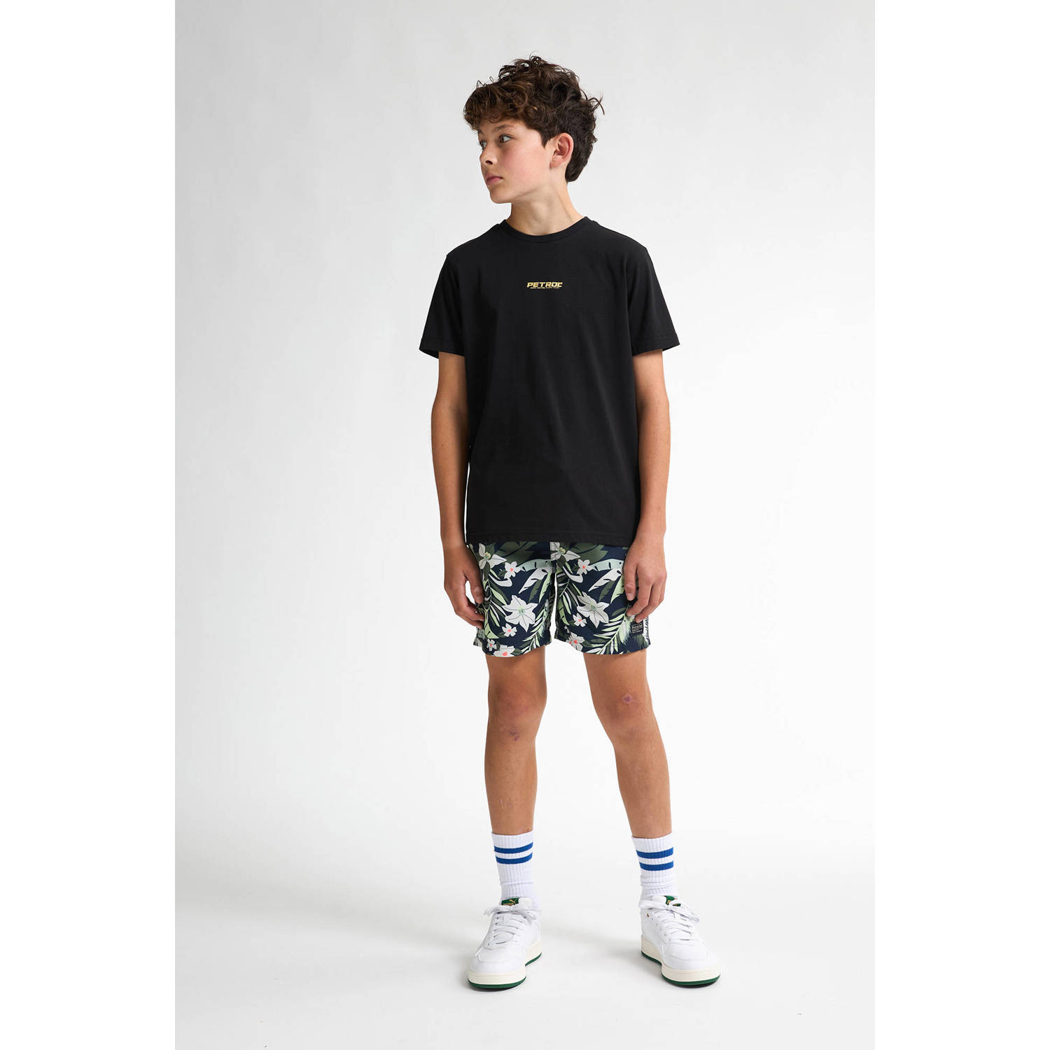 Petrol Industries T-shirt zwart