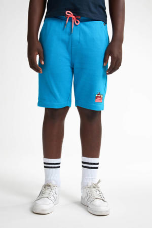 sweatshort blauw