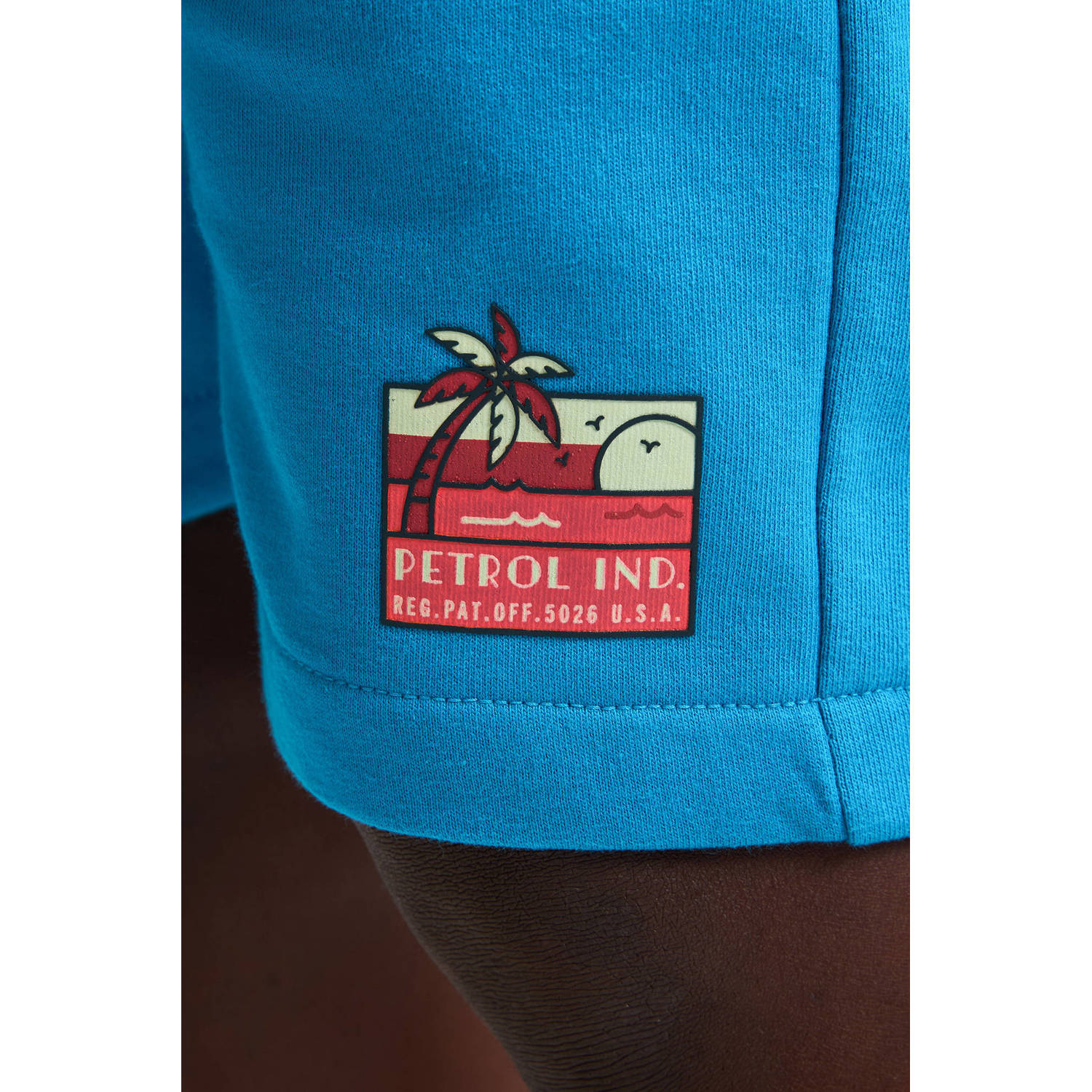Petrol Industries sweatshort blauw