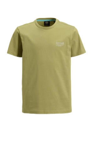 T-shirt olijfgroen