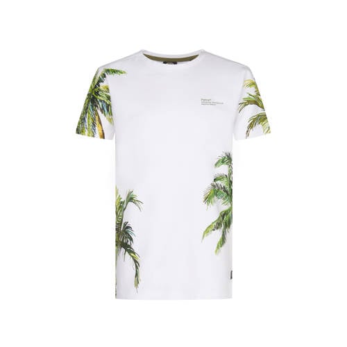 Petrol Industries T-shirt wit afbeelding