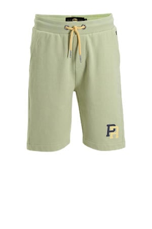 sweatshort lichtgroen