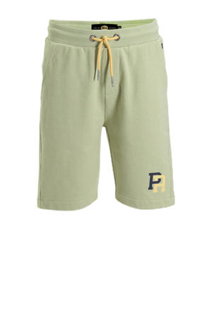 sweatshort lichtgroen