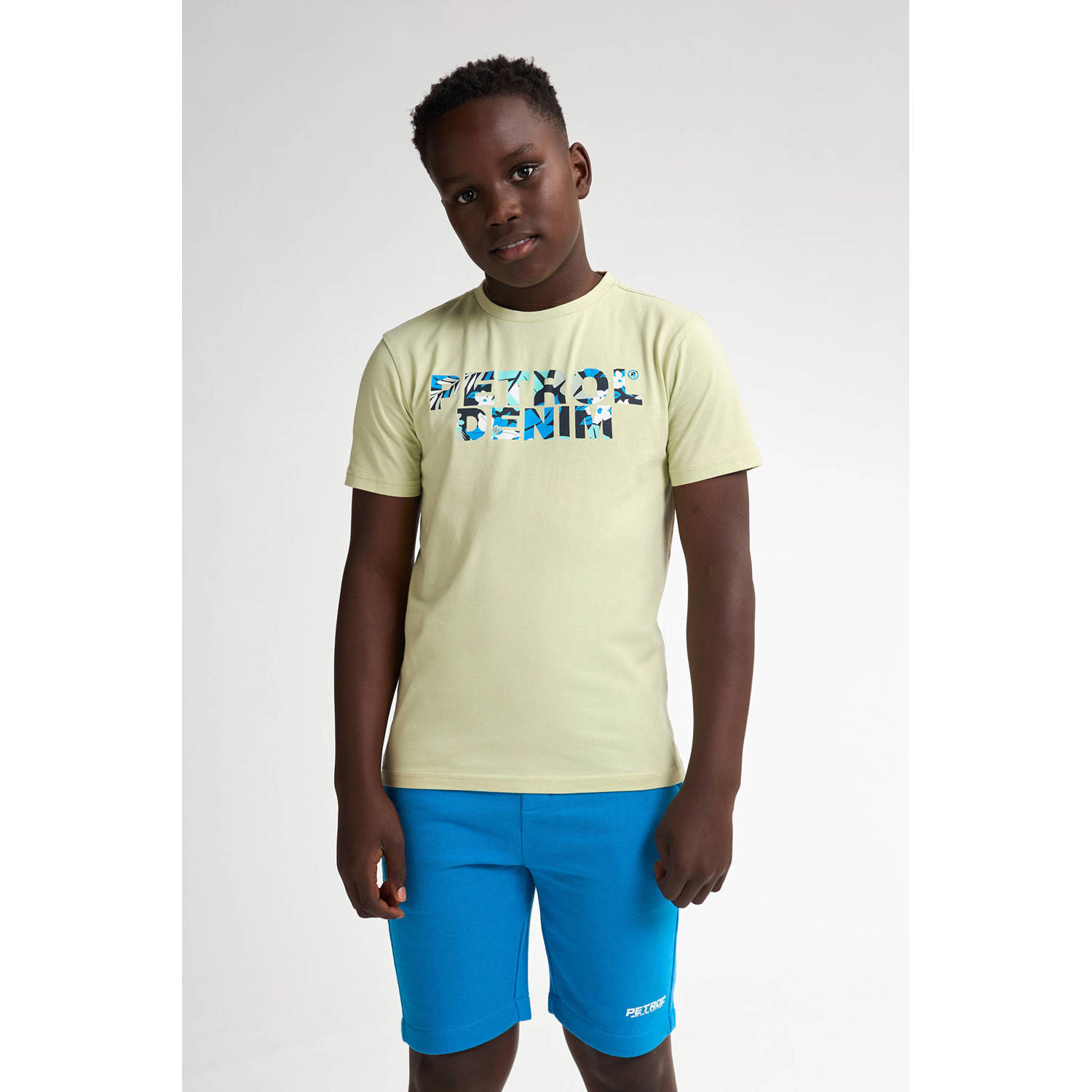 Petrol Industries T-shirt lichtgroen