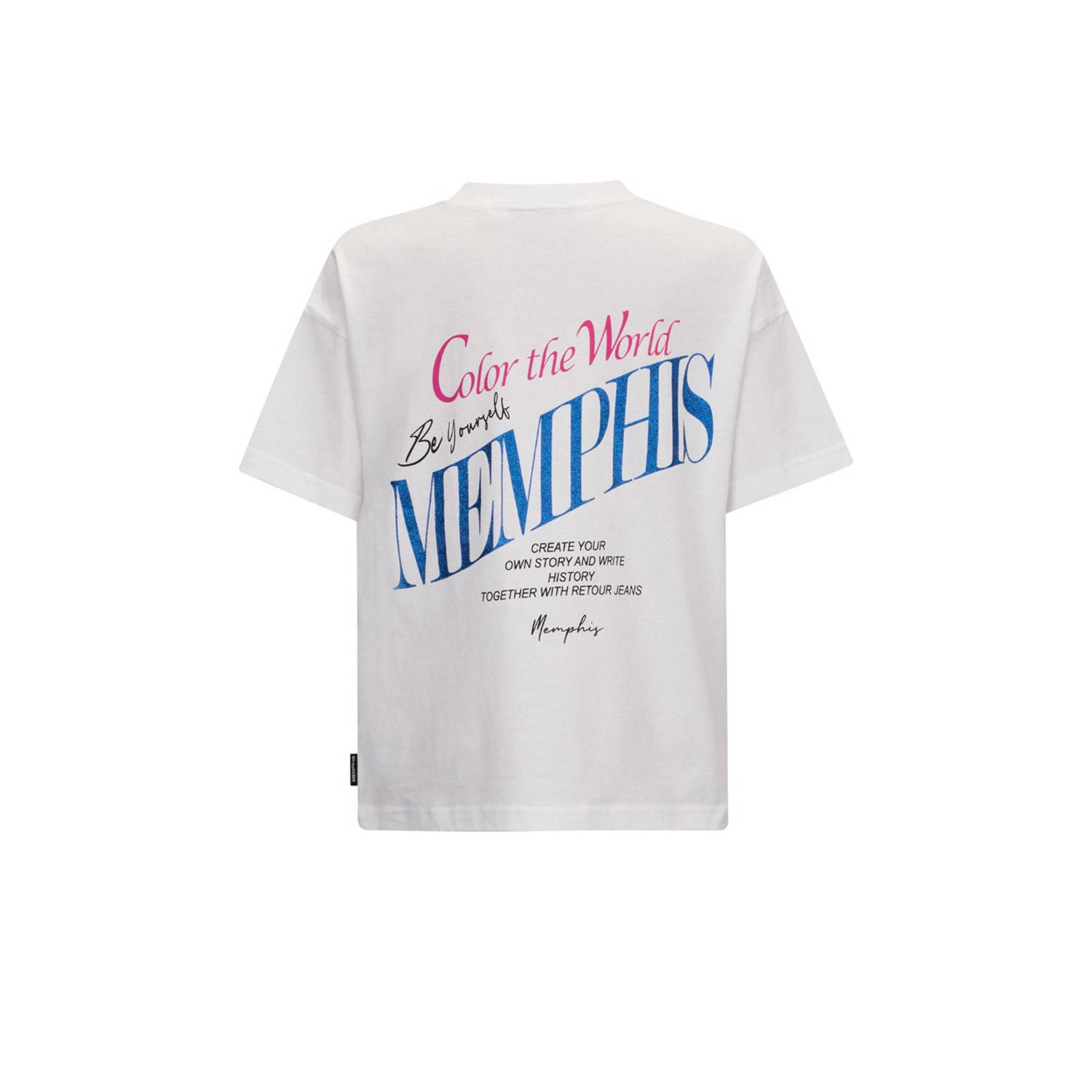 Retour Jeans X Memphis T-shirt wit
