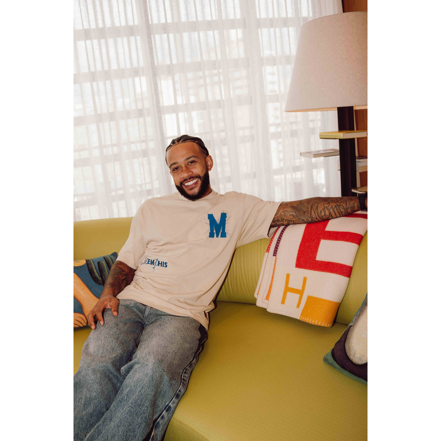 Retour Jeans X Memphis T-shirt ecru