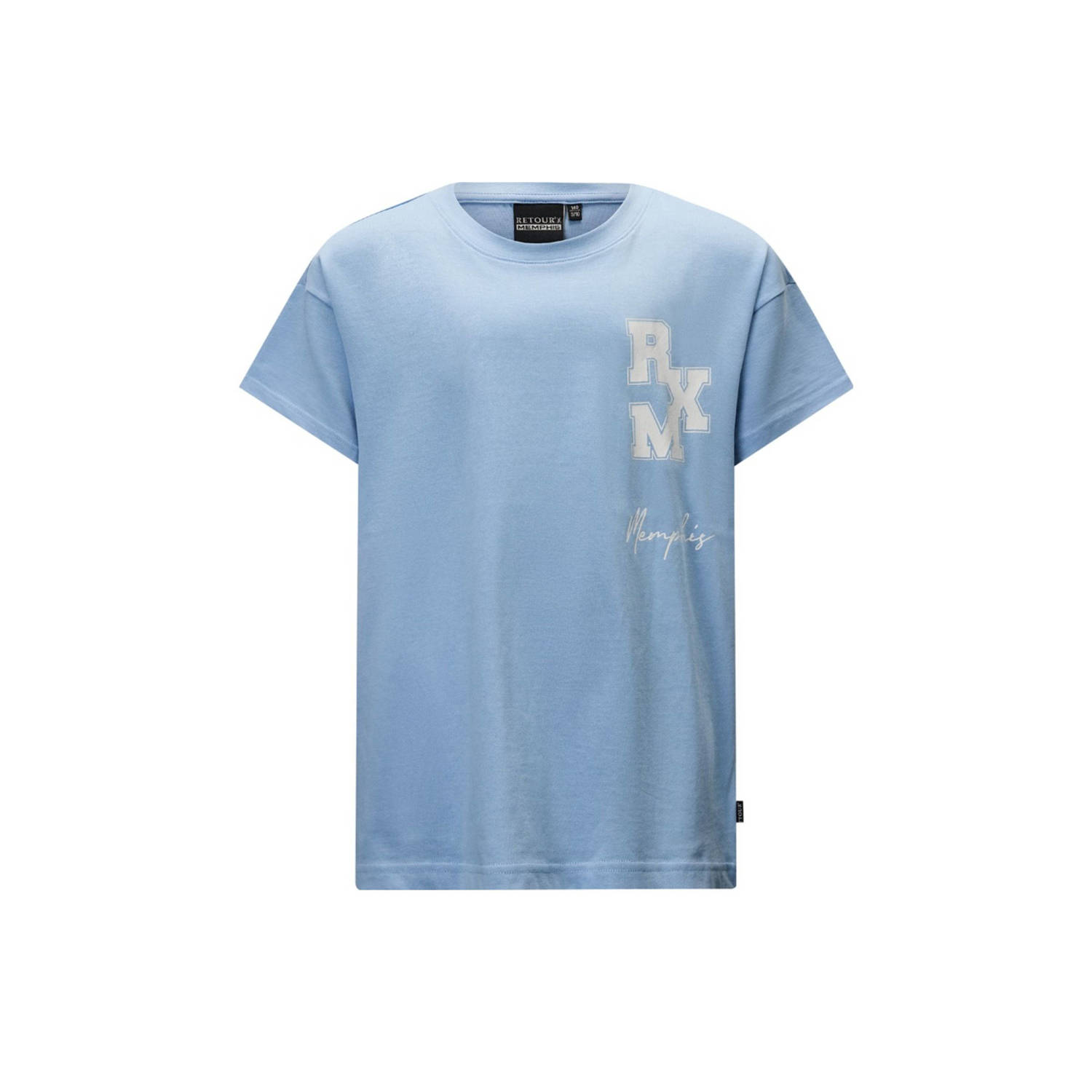 Retour Jeans X Memphis T-shirt lichtblauw