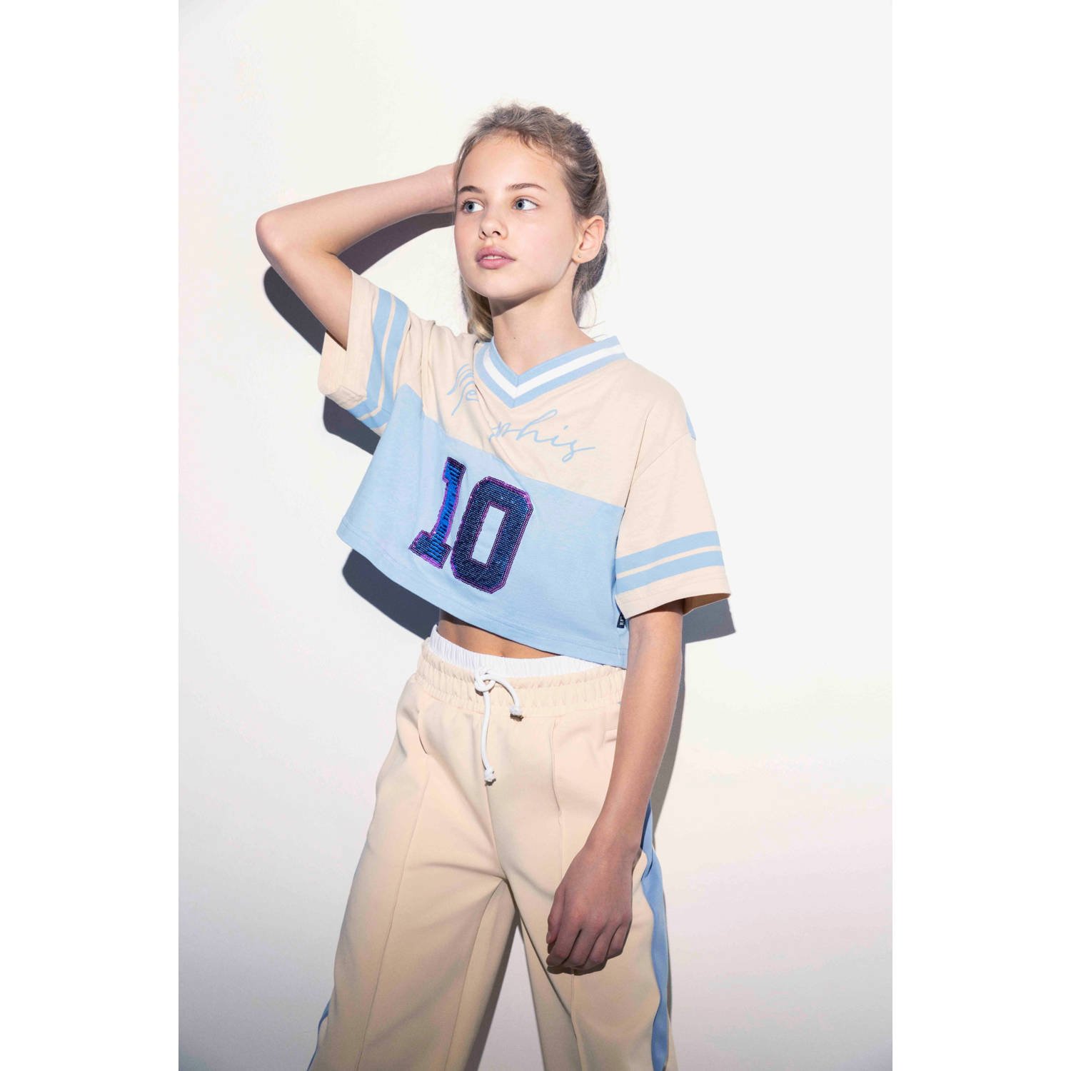 Retour Jeans X Memphis loose sweatpant ecru