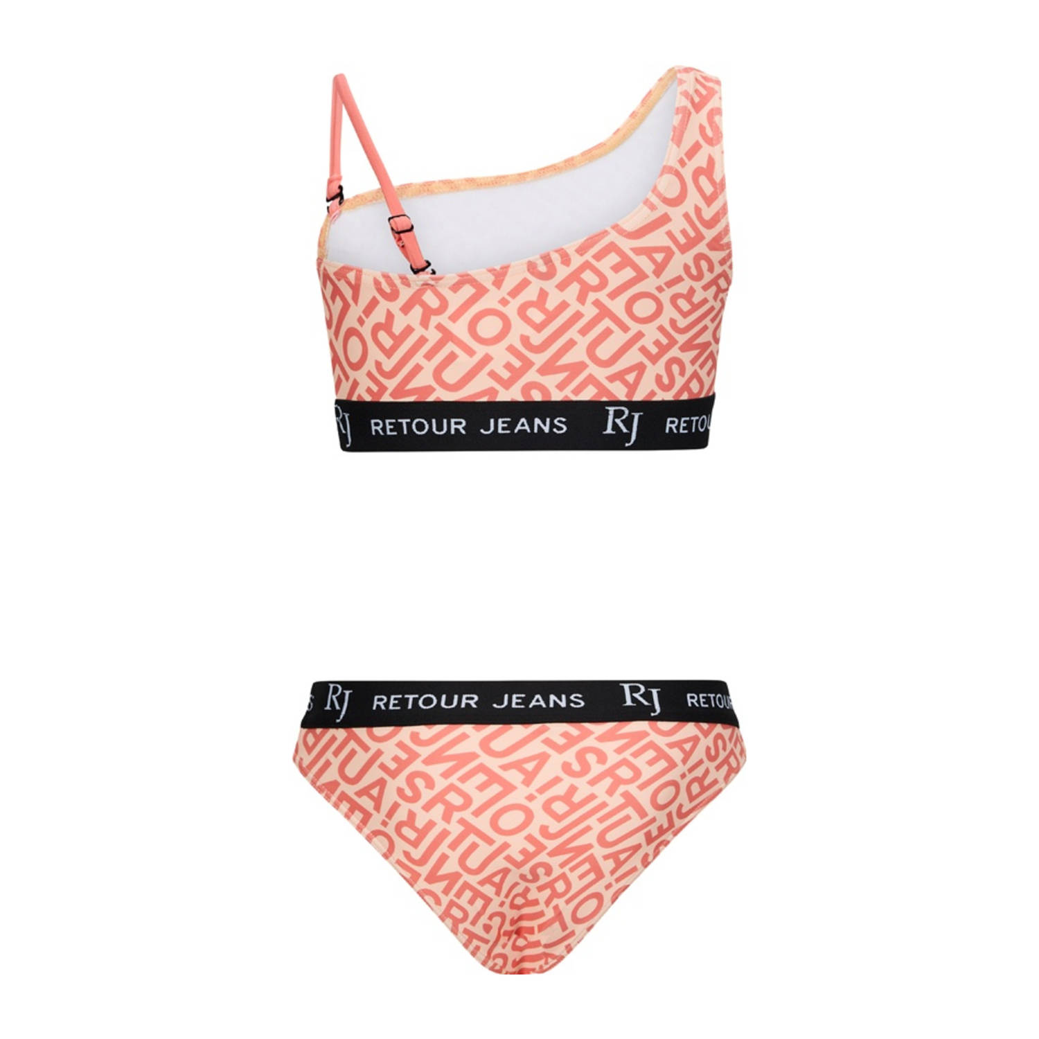 Retour Jeans crop bikini zacht oranje
