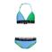 Retour Jeans triangel bikini hemelsblauw/groen