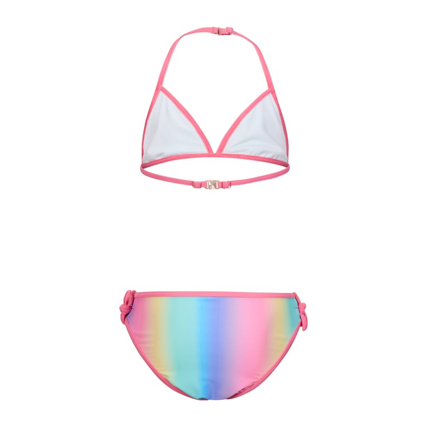 Retour Jeans triangel bikini roze multicolor