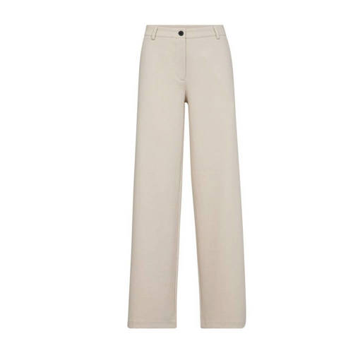 FREEQUENT regular waist pantalon crème afbeelding