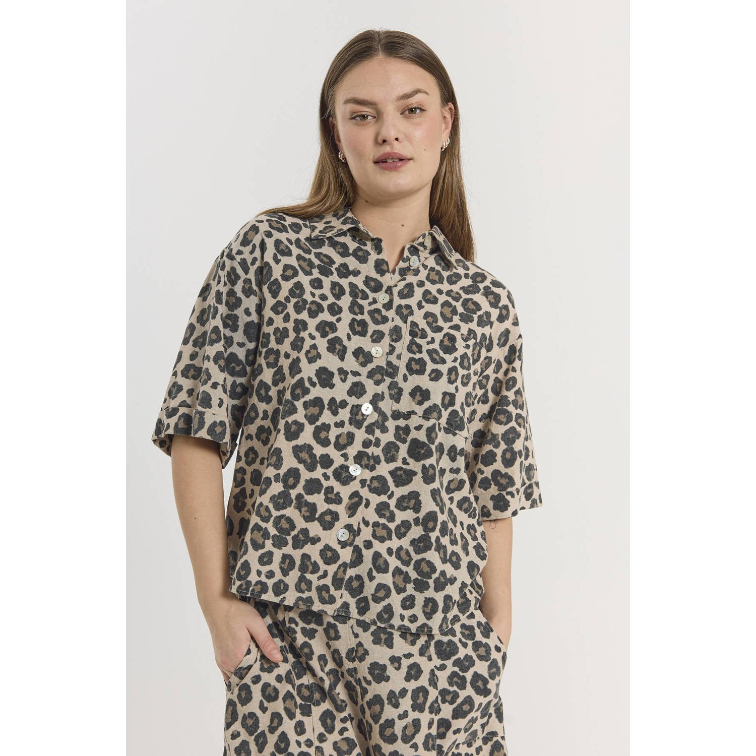 FREEQUENT blouse zand