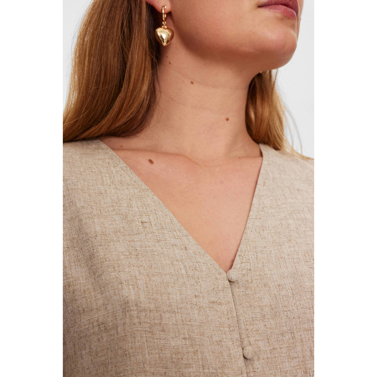 FREEQUENT blouse zand