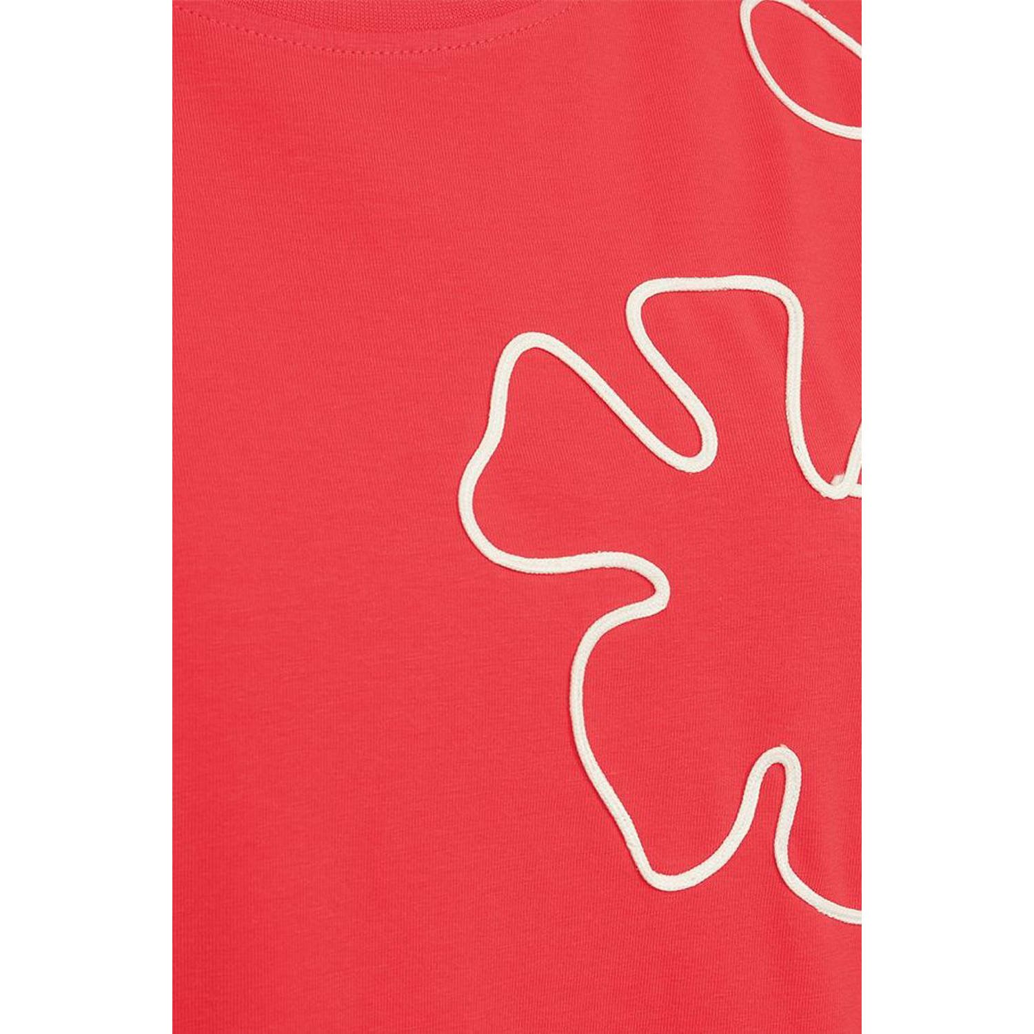 FREEQUENT T-shirt koraalrood
