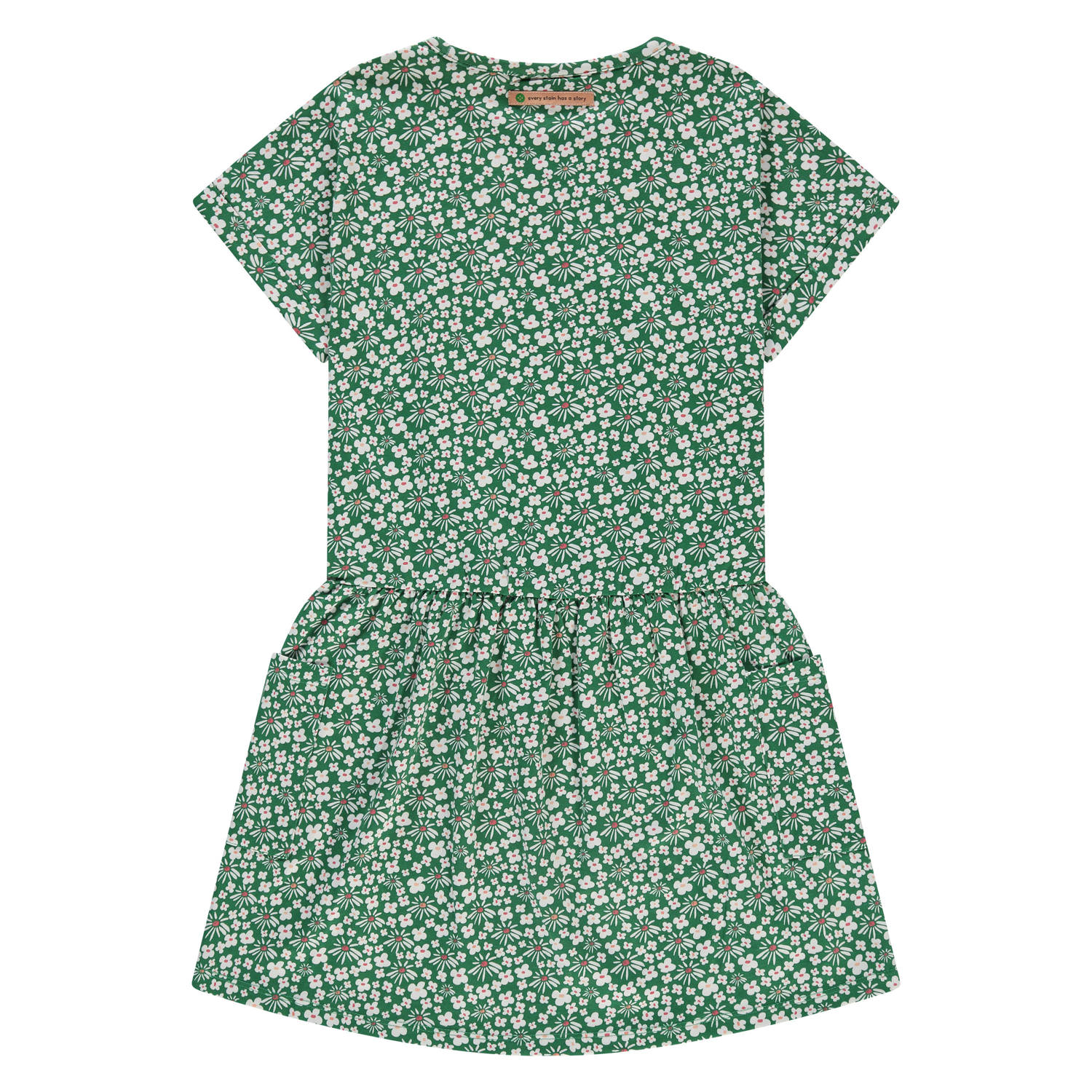 Stains&Stories korte jurk groen