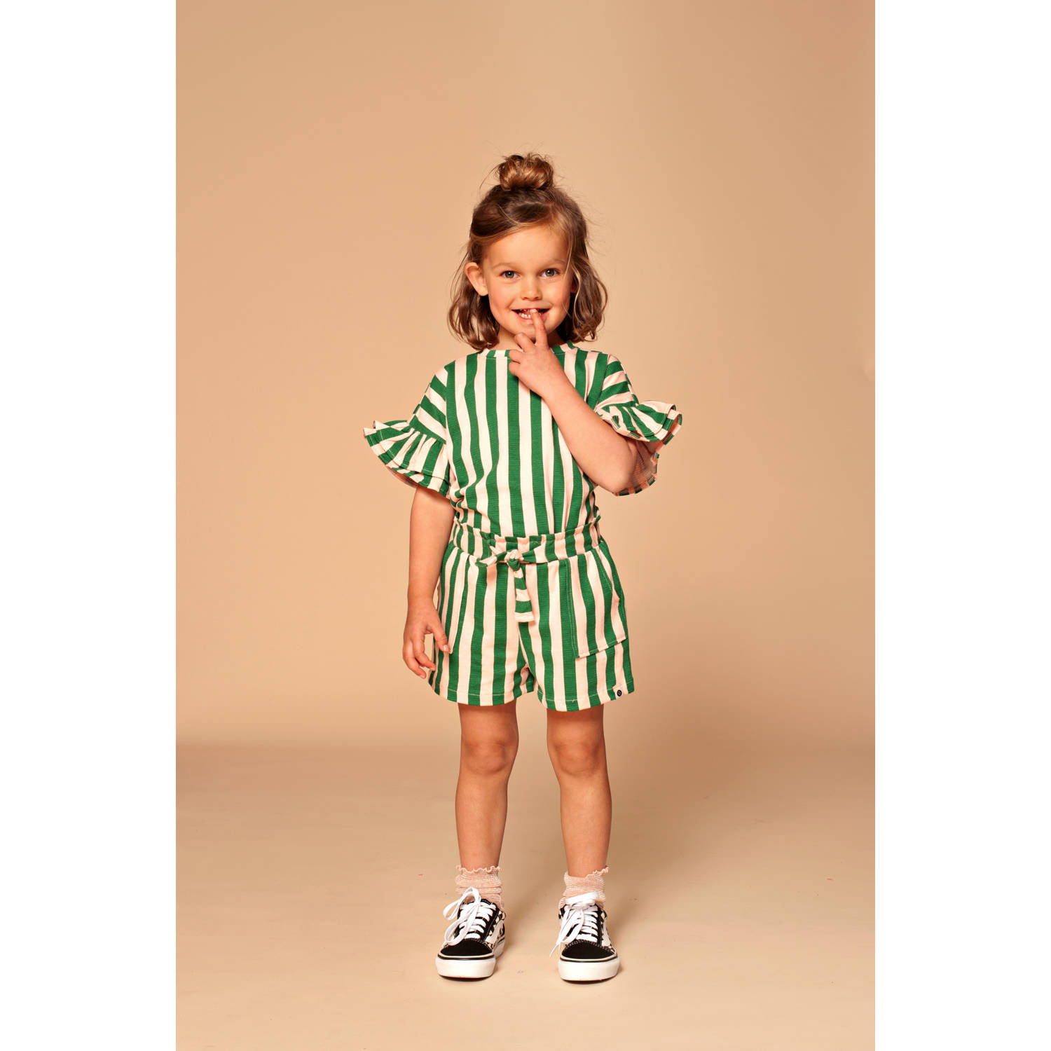 Stains&Stories casual short groen