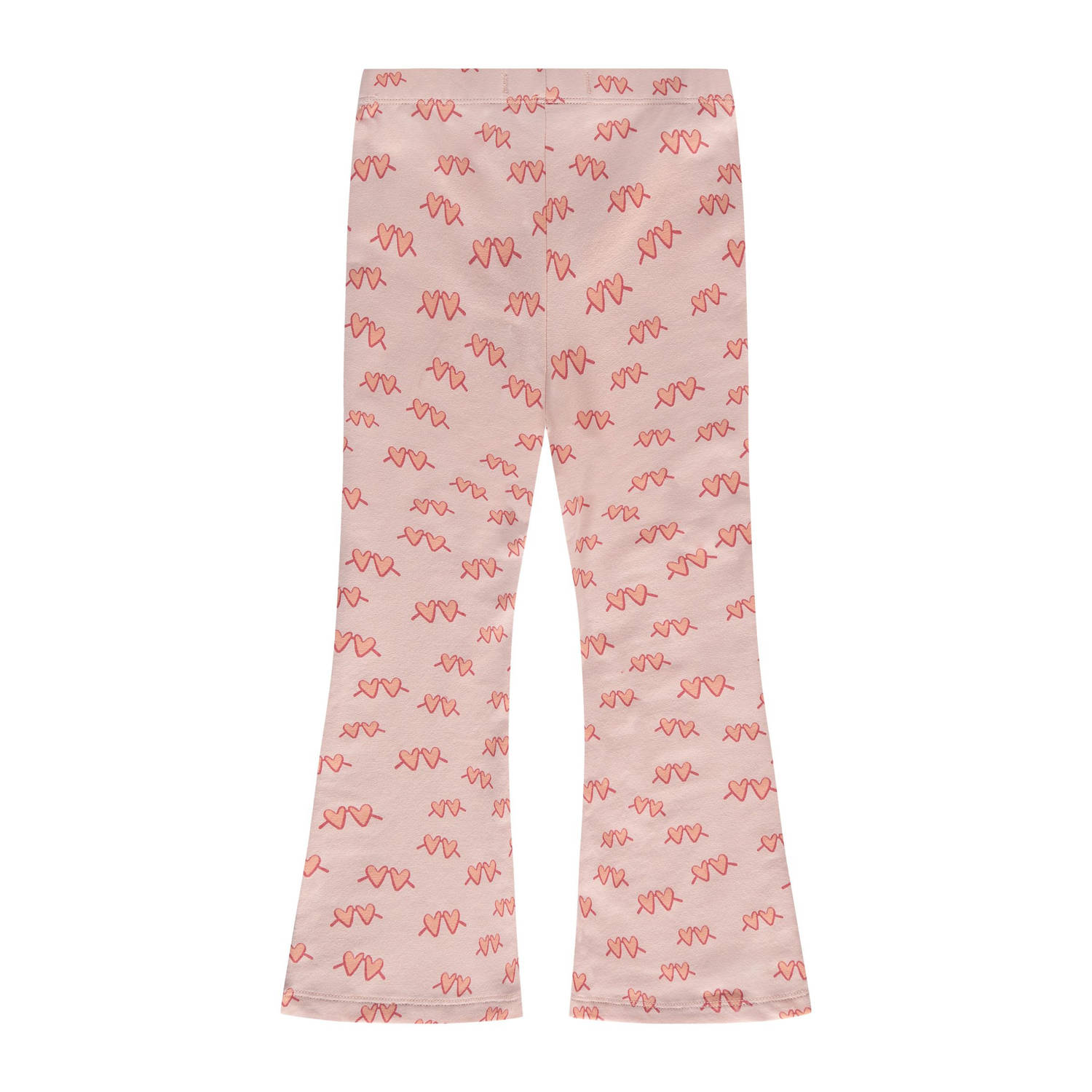 Stains&Stories flared legging roze