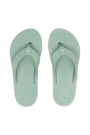 Santa Ana teenslippers mintgroen