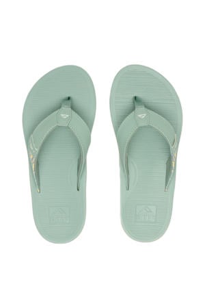 Santa Ana teenslippers mintgroen