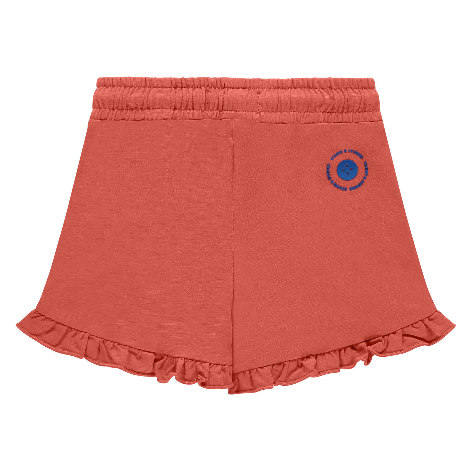 Stains&Stories casual short donker oranje