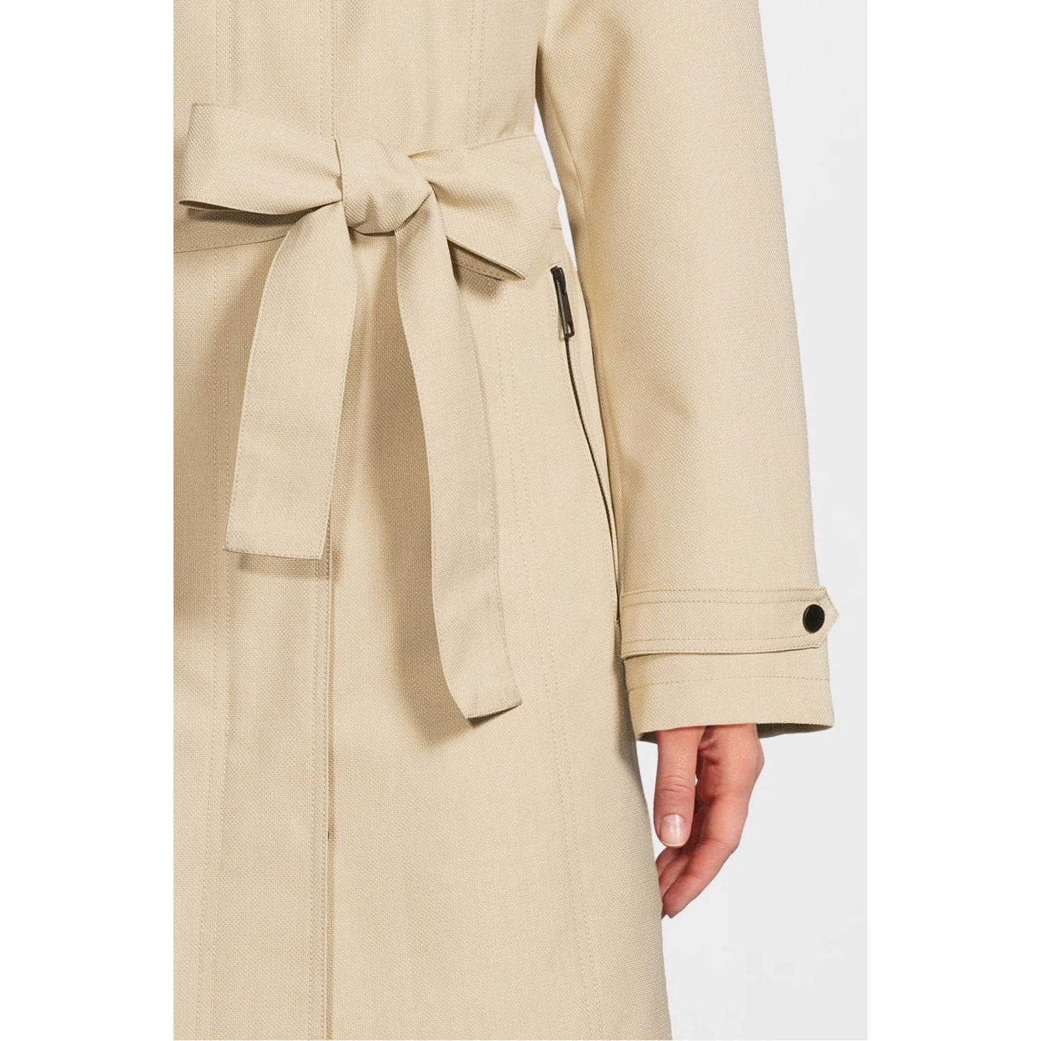 District trenchcoat zand