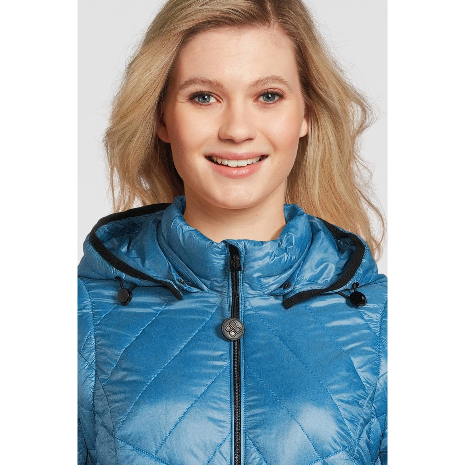 District zomerjas blauw