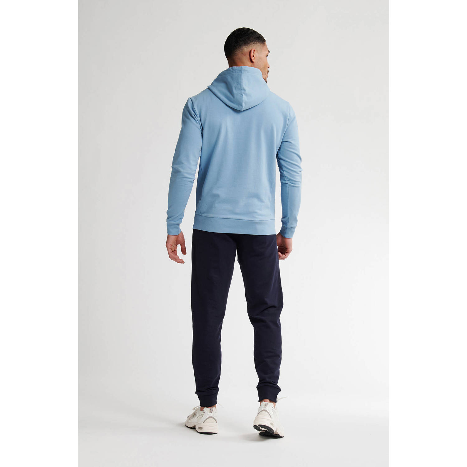 Petrol Industries hoodie lichtblauw