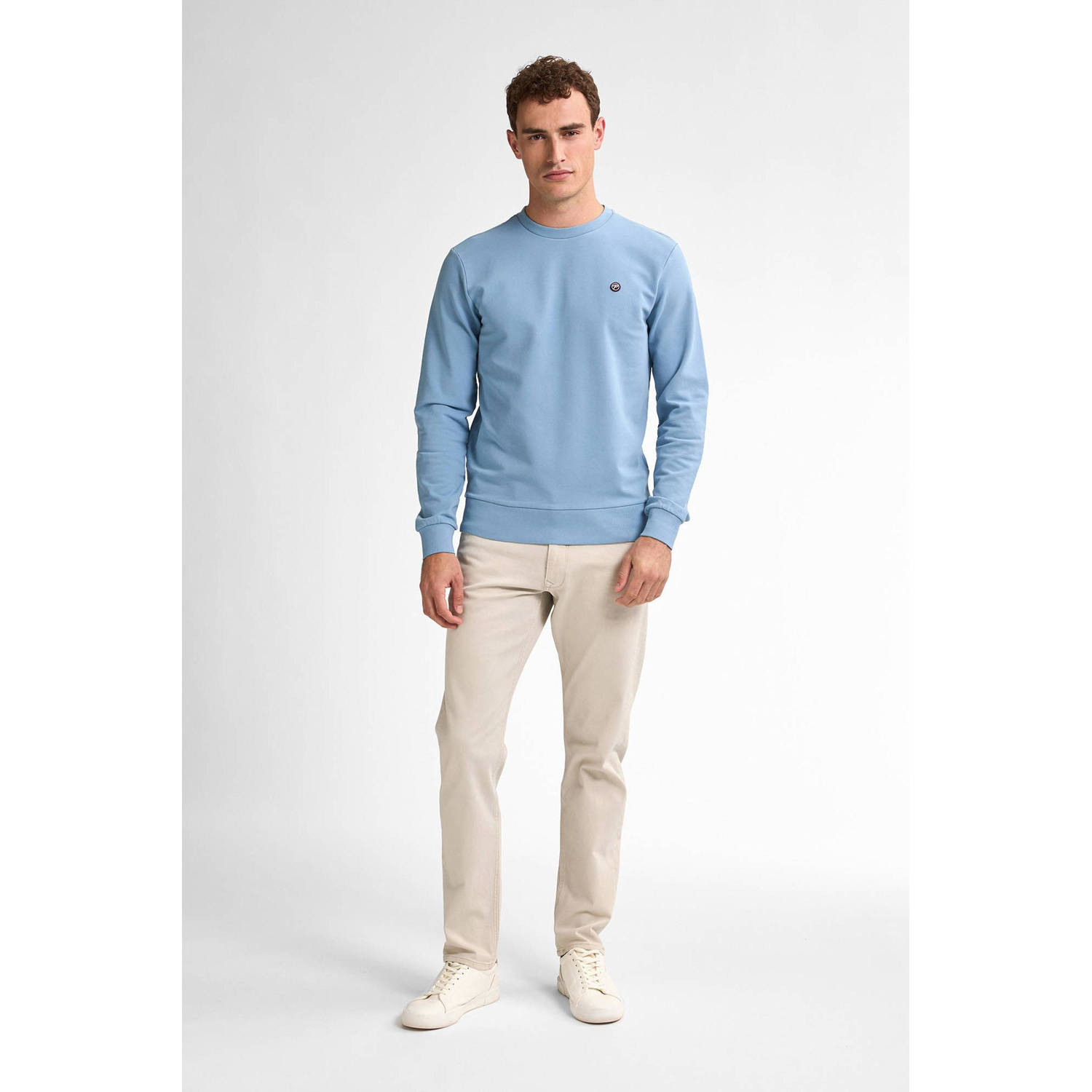 Petrol Industries sweater lichtblauw