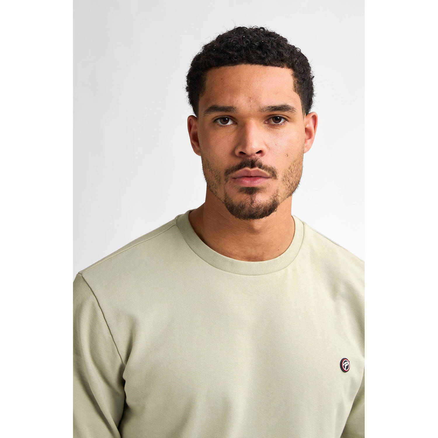 Petrol Industries sweater lichtgroen