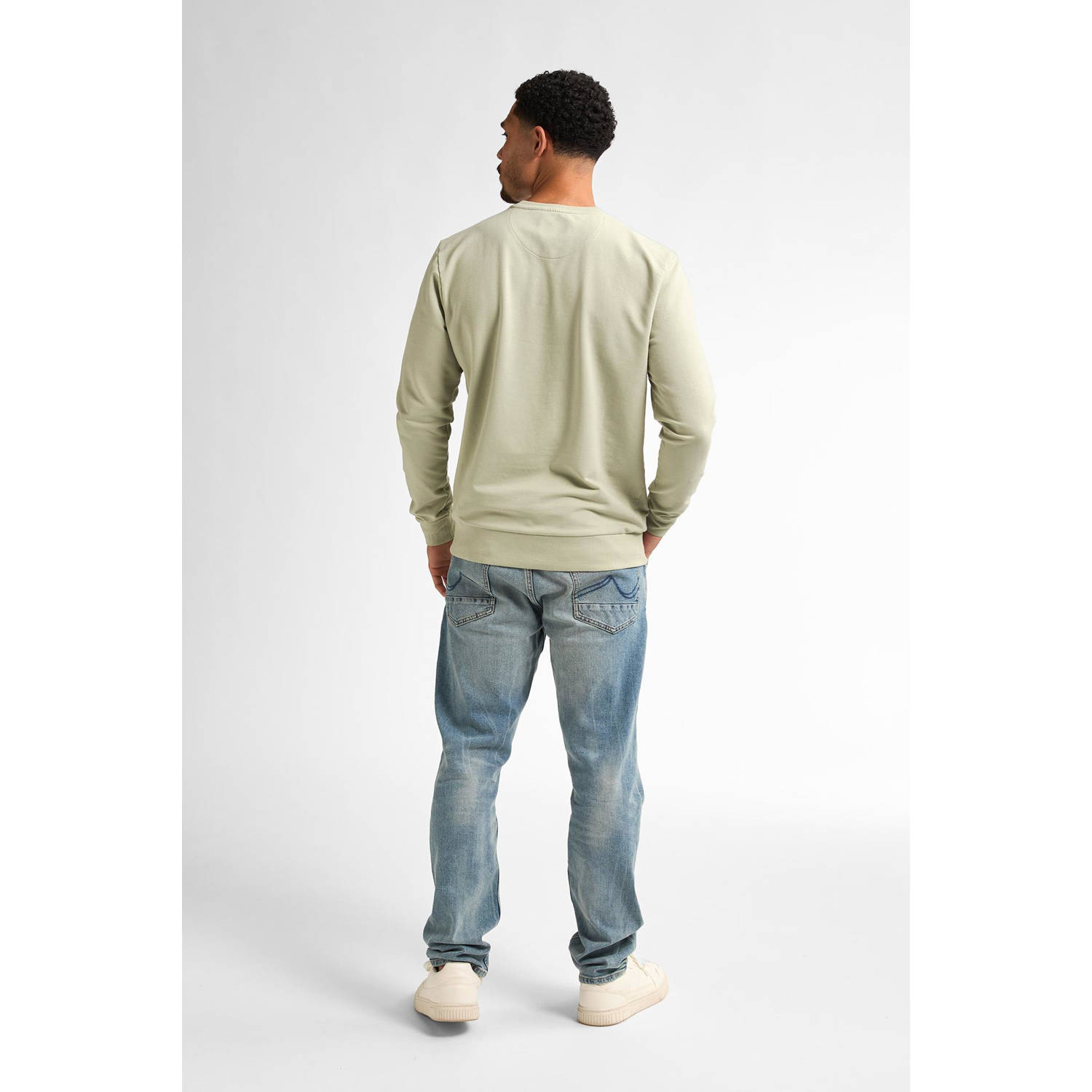 Petrol Industries sweater lichtgroen