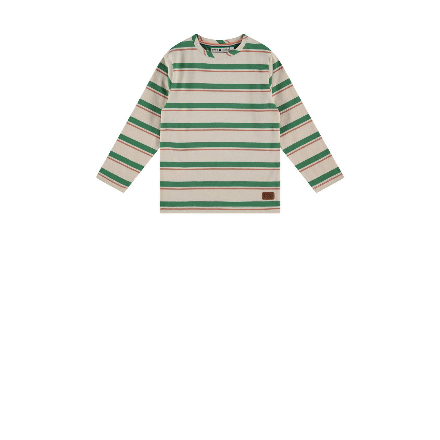 Stains&Stories longsleeve groen