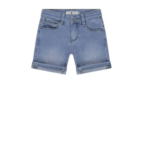 Stains&Stories denim short blauw afbeelding