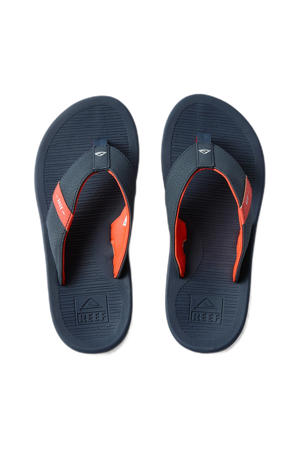 Santa Ana teenslippers donkerblauw