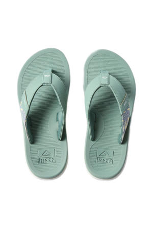 Santa Ana teenslippers mintgroen