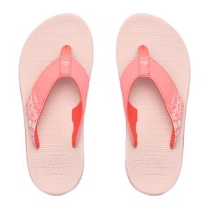 Santa Ana teenslippers koraalrood