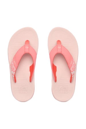 Santa Ana teenslippers koraalrood