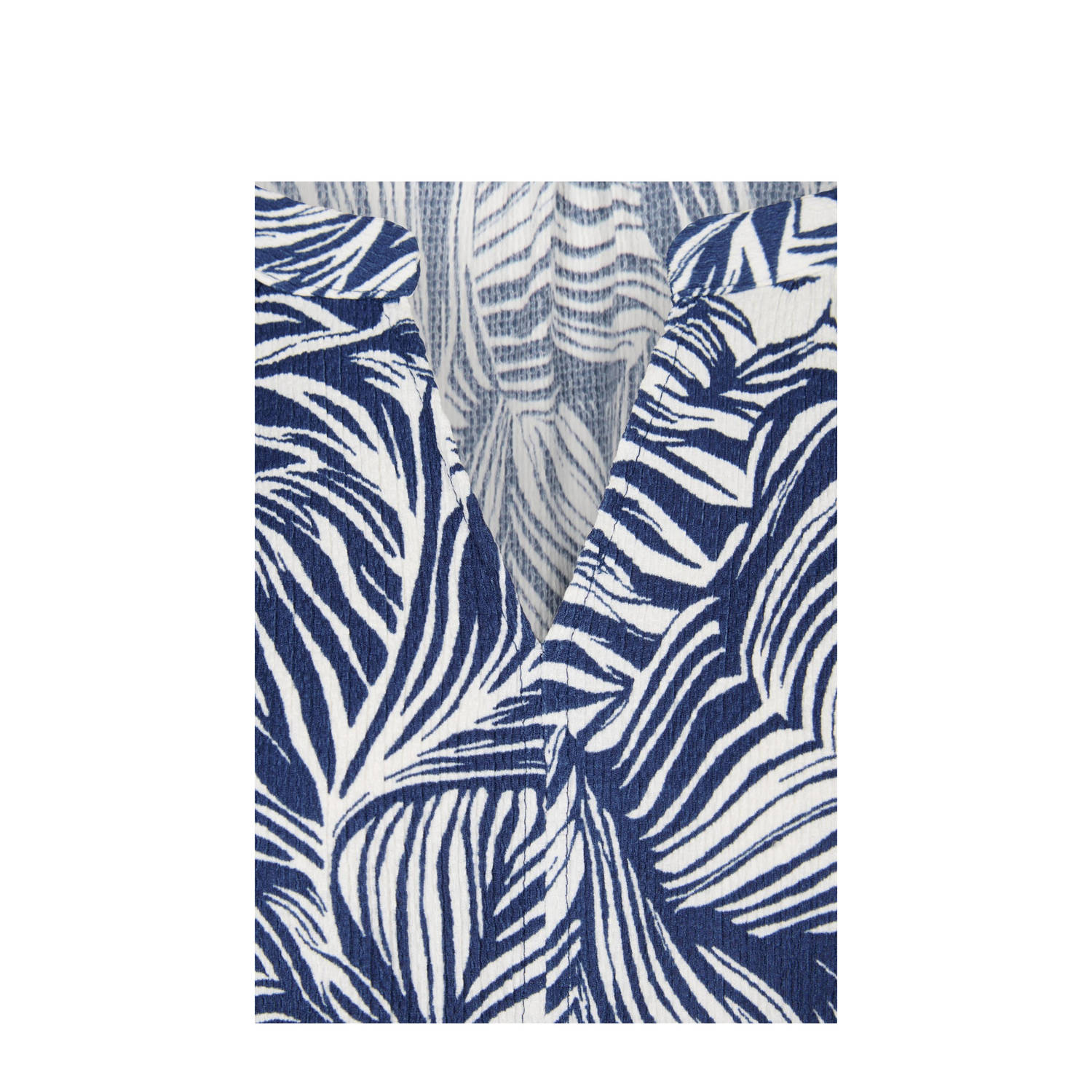 Miss Etam Plus top blauw