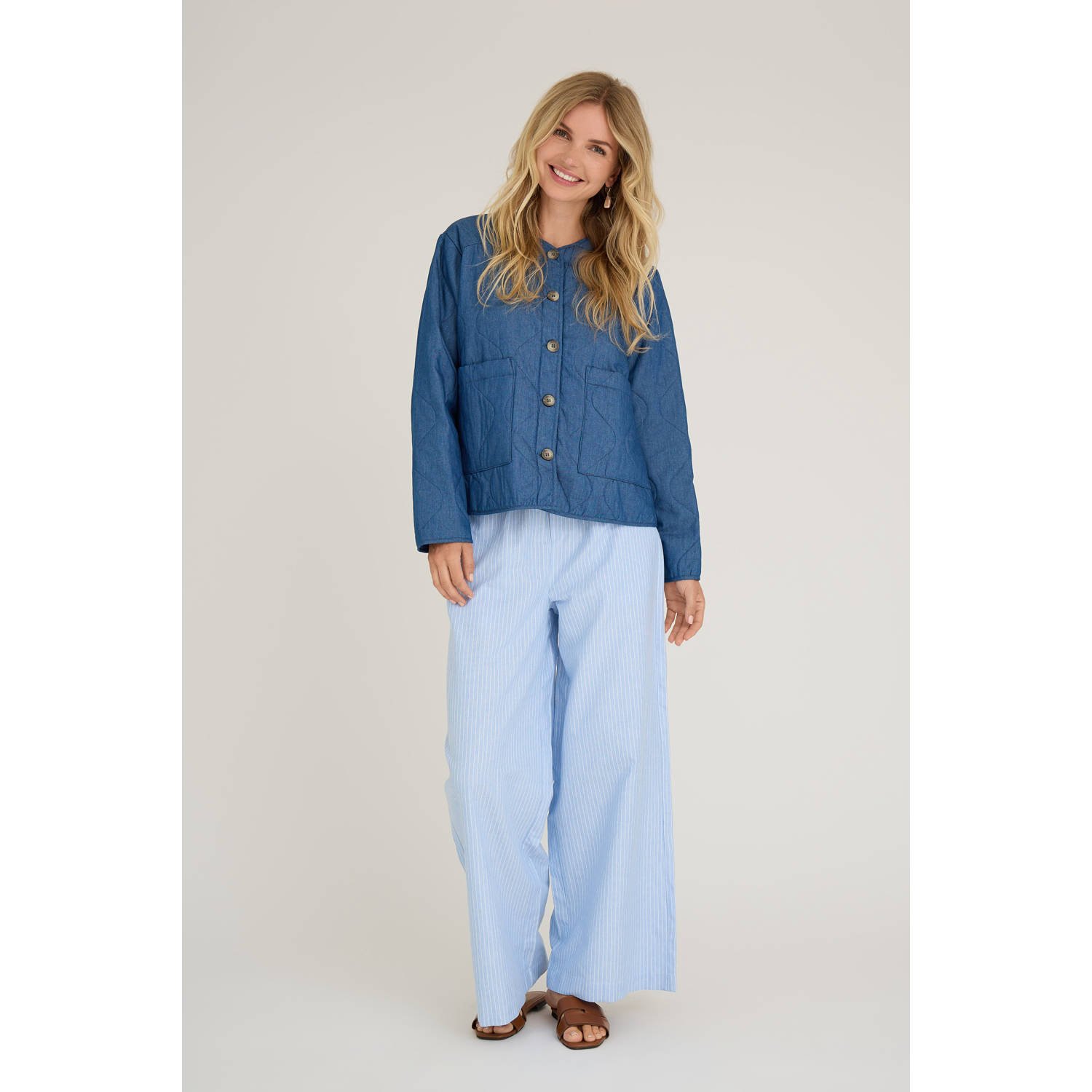 A-View spijkerjas medium blue denim