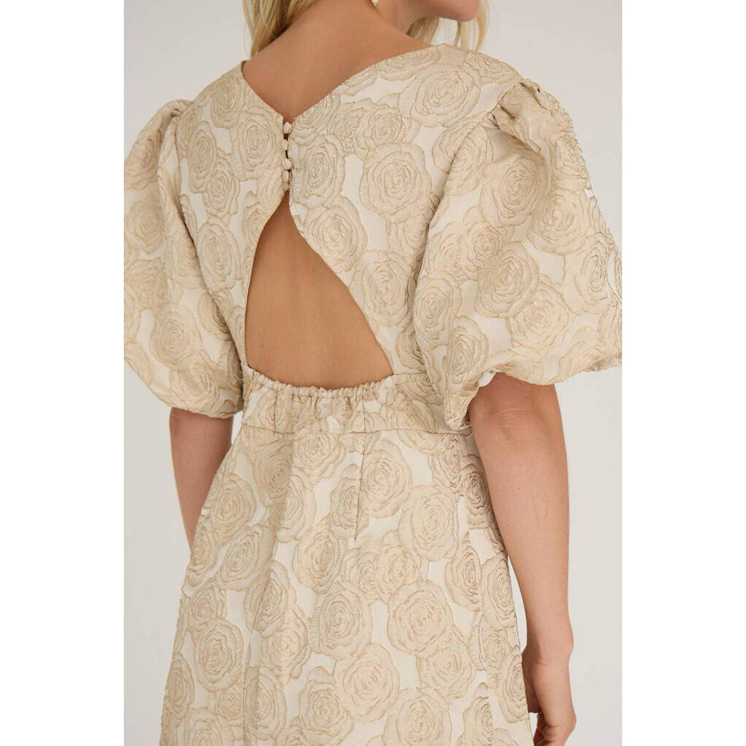 A-View cocktailjurk beige